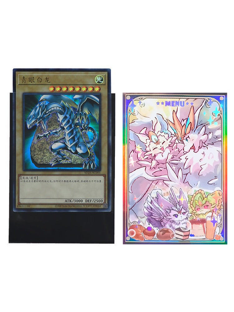 Adorable Purrely Family Holographic Card Sleeves