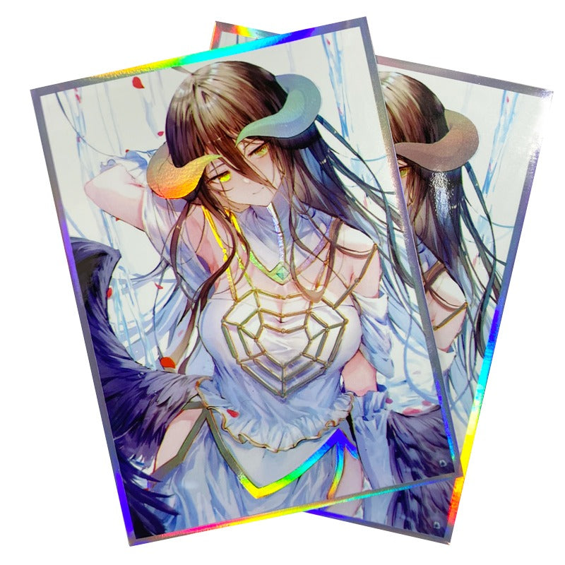 Overseer Albedo Waifu Overlord Holographic Card Sleeves