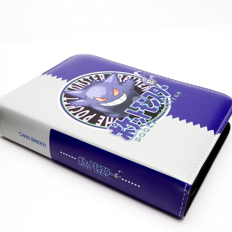 Pokemon Classic Gameboy Art 9-Pocket TCG Leather Card Binder