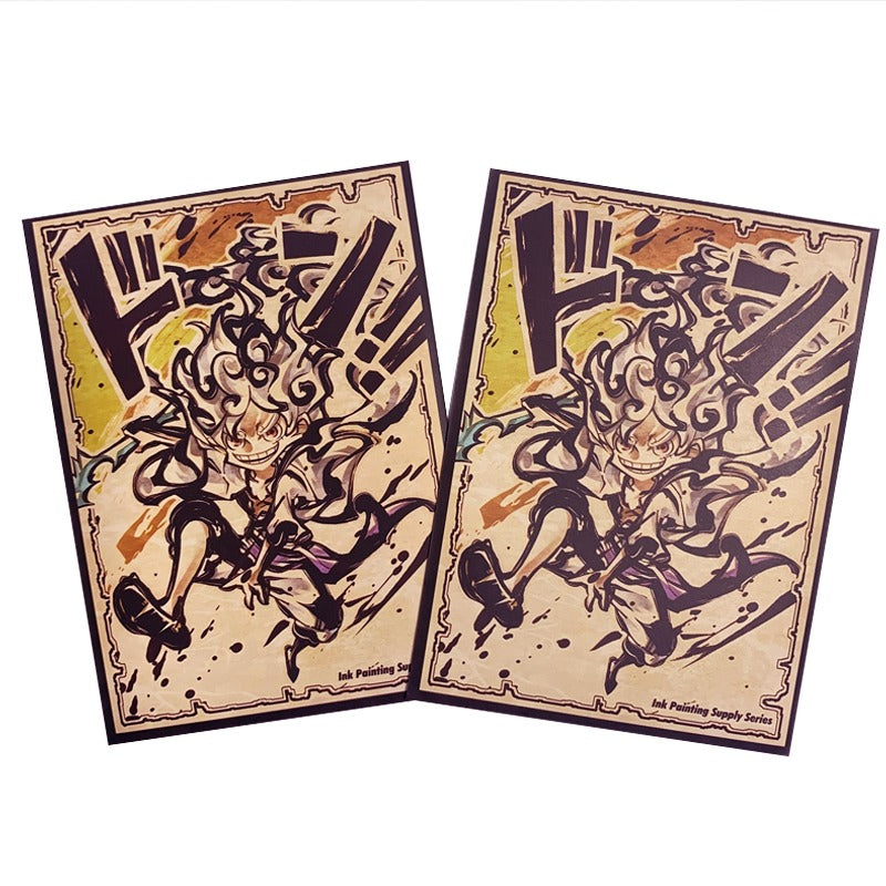 Luffy Gear 5 Ink Style Standard Size Matte Sleeves