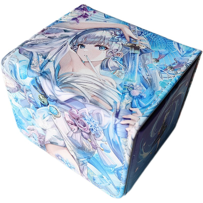 Kamisato Ayaka Genshin Genshin Impact PU Leather Deck Box