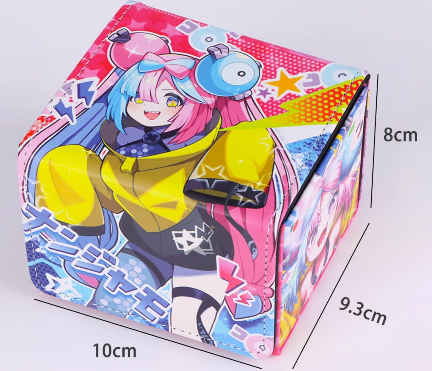 Levincia Gym Leader Iono PU Leather Deck Box