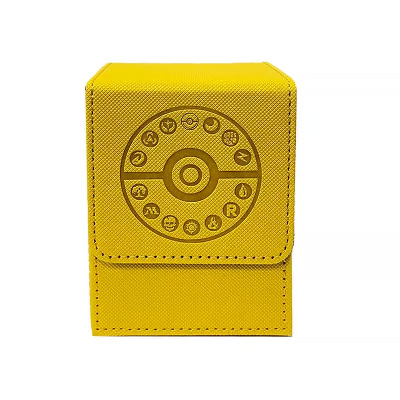Energies & Lands Engraved PU Leather Deck Box