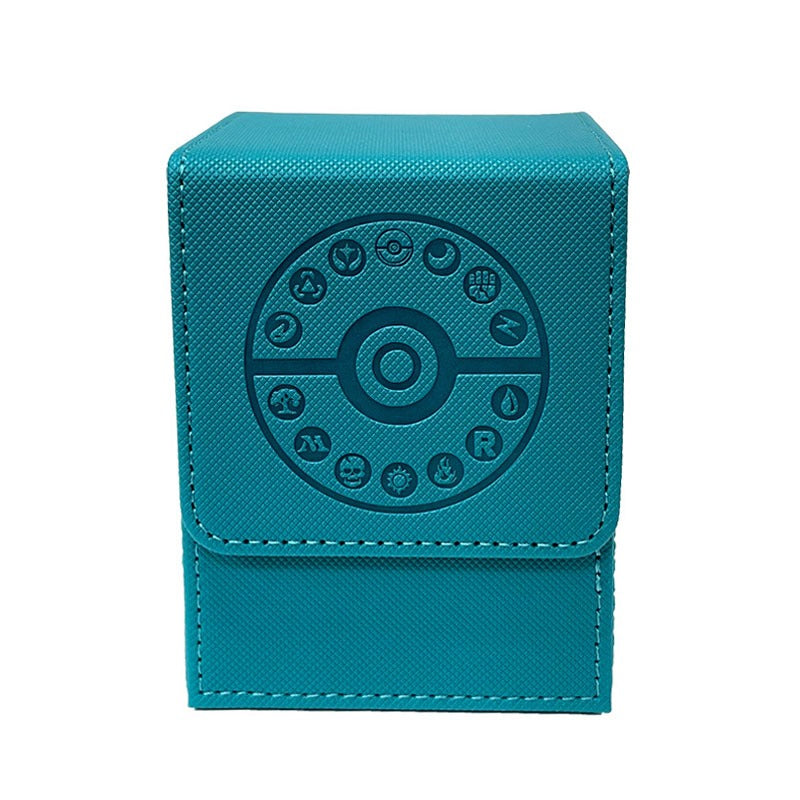 Energies & Lands Engraved PU Leather Deck Box