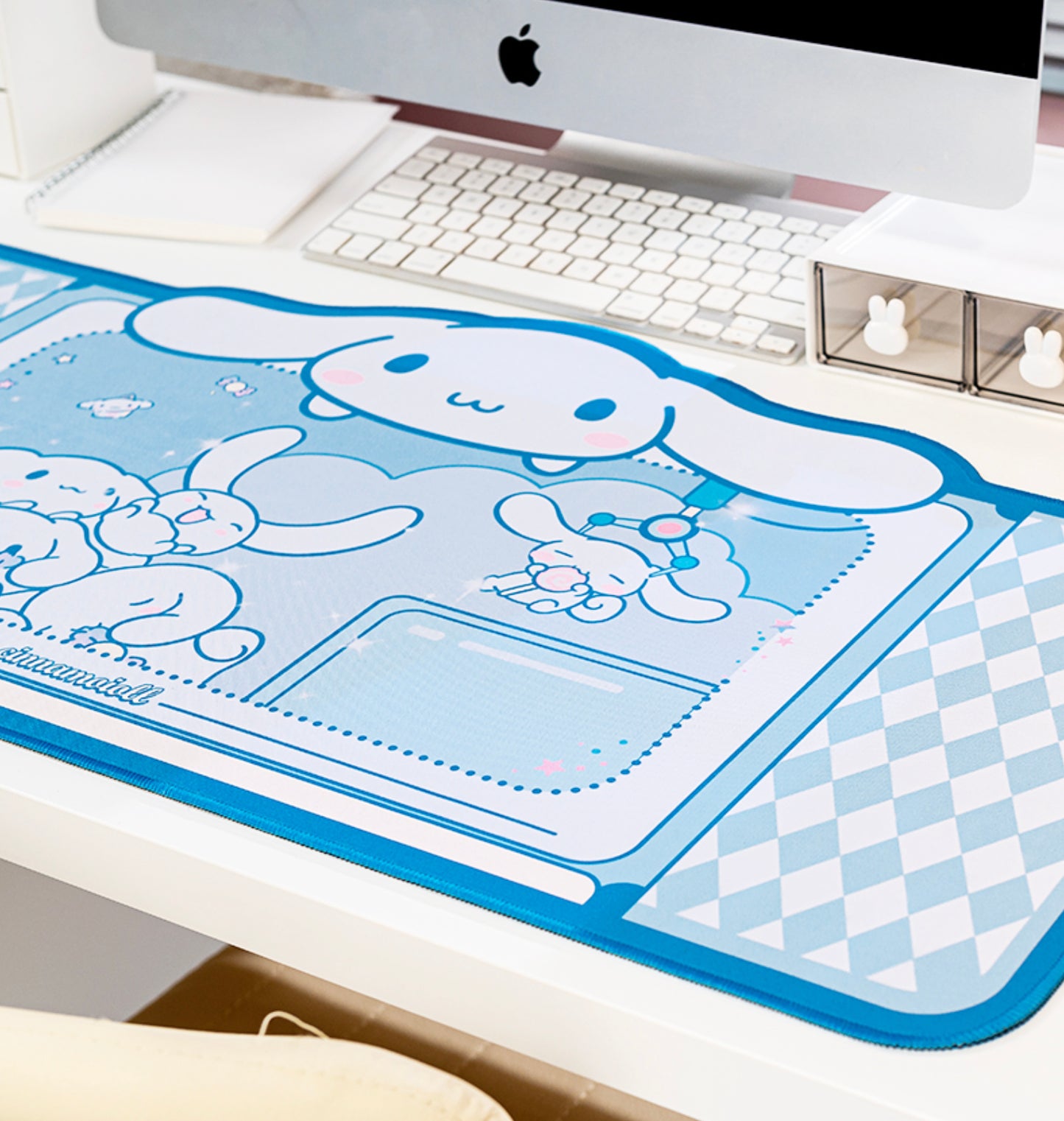 Cinnamoroll Crane Machine Kawaii XL Gaming Mousepad Desk Mat