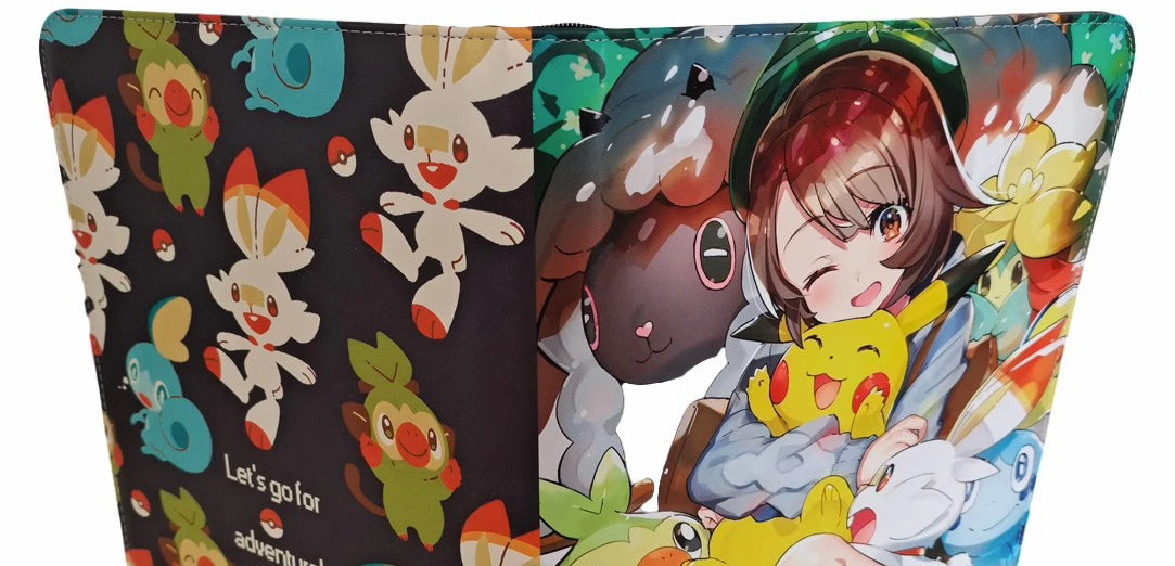 Pokemon Trainer Gloria PU Leather Trade Binder