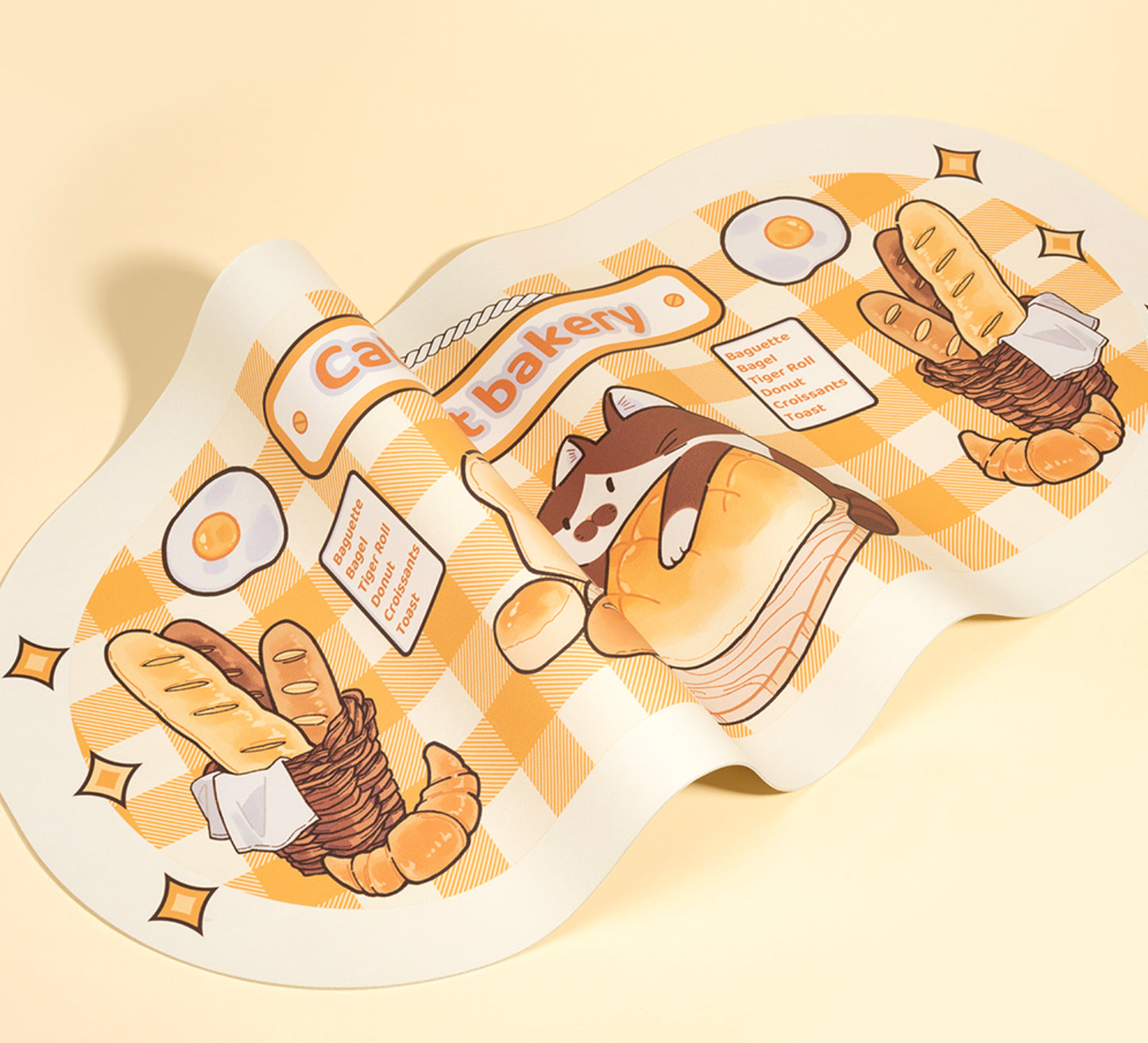 Cat Sweets & Bakery XL Gaming Mousepad Desk Mat