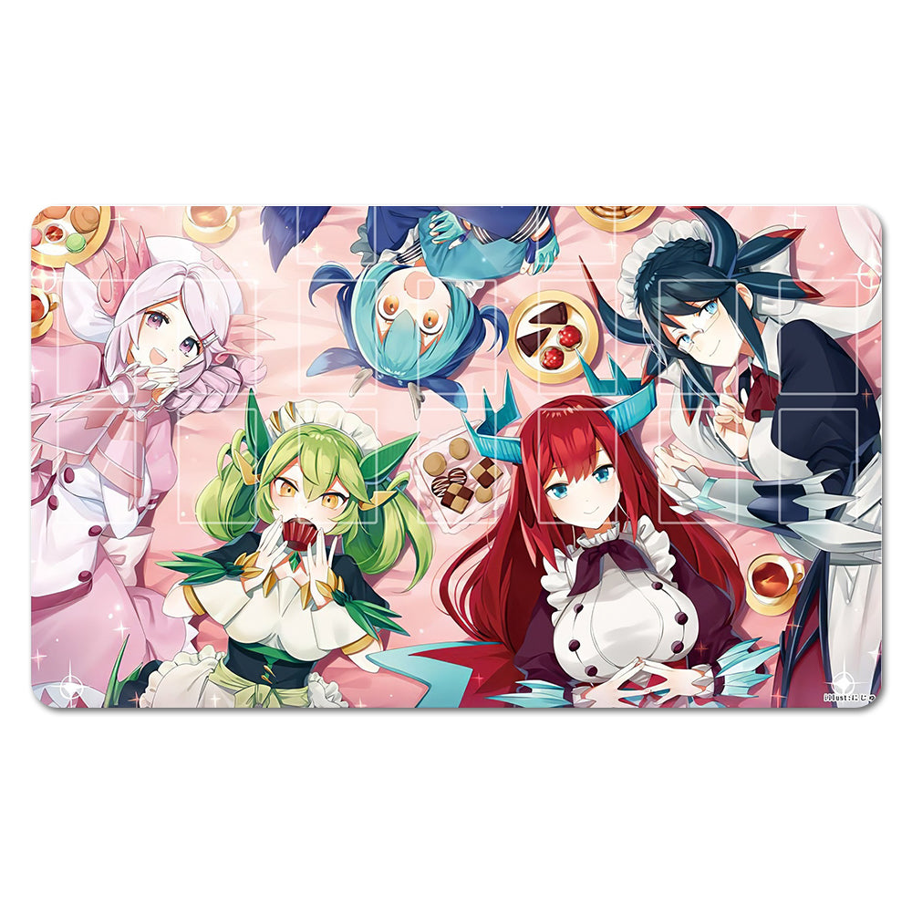 Pretty Dragon-maids Premium Neoprene Yu-Gi-Oh Playmat Kado Supplies Pretty Dragon-maids Premium Neoprene Yu-Gi-Oh Playmat Kado Supplies