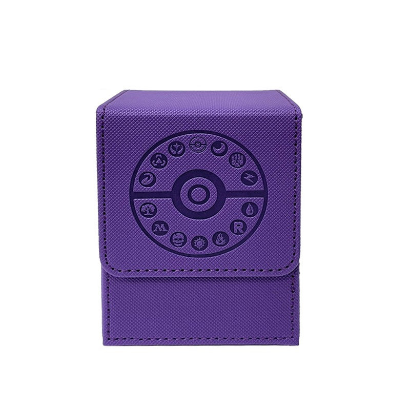 Energies & Lands Engraved PU Leather Deck Box