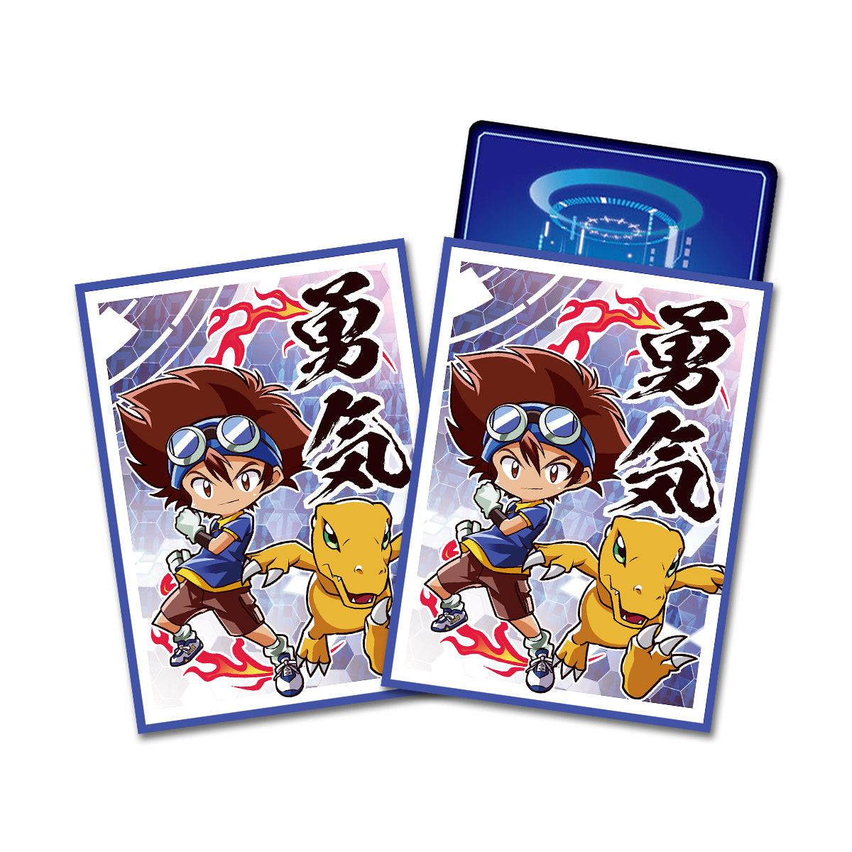Tai Kamiya & Agumon Digimon Matte Card Sleeves Tai Kamiya & Agumon Digimon Matte Card Sleeves