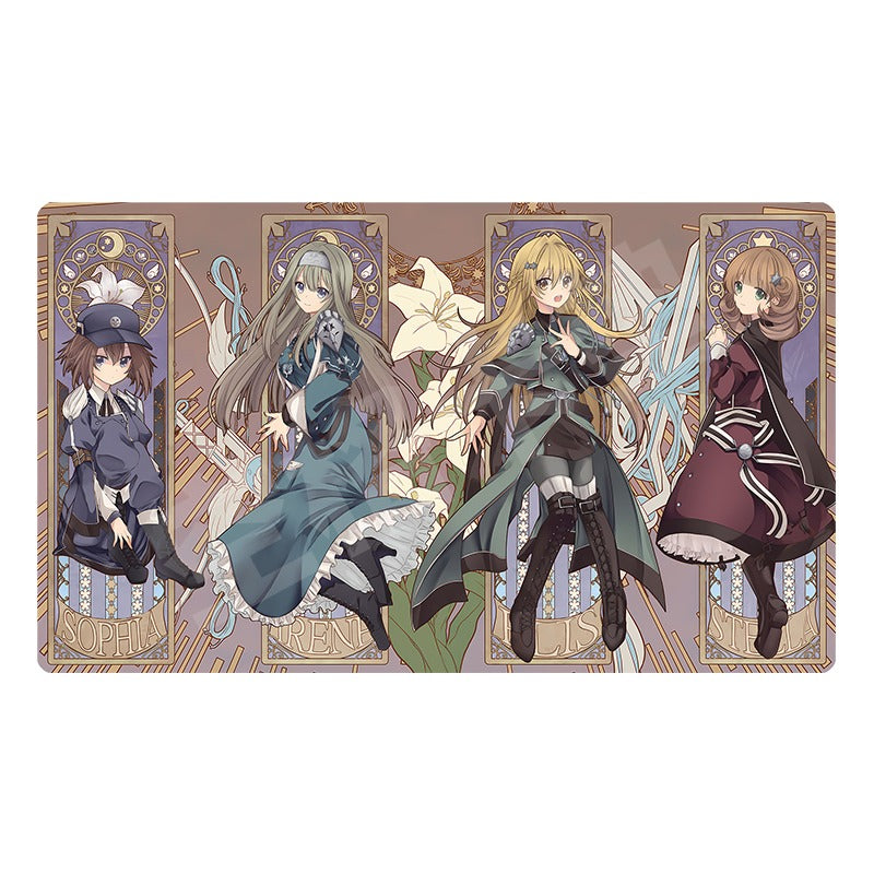 exosister card sleeves Exosister Premium Neoprene Yu-Gi-Oh Playmat