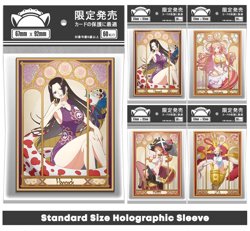 Ladies Festival One Piece Waifu Holographic Card Sleeves