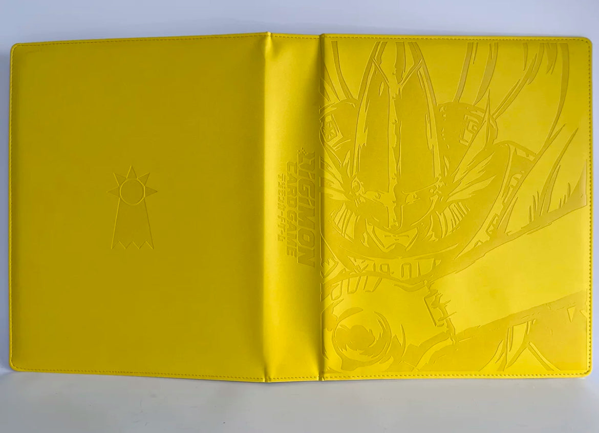 Digimon Refillable Embossed PU Leather Trade Binders