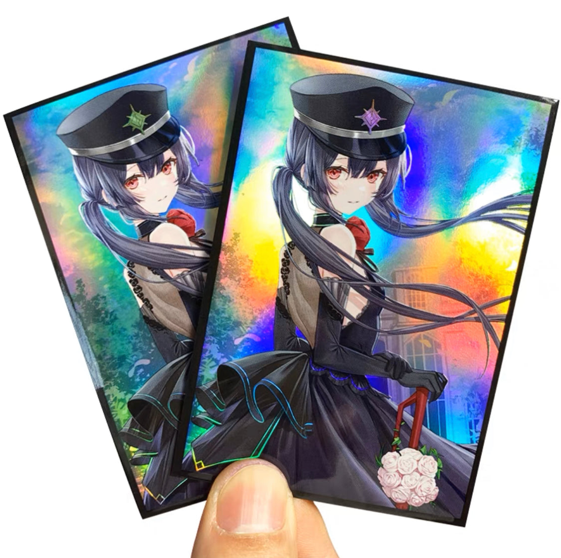 Sky Striker Raye & Roze Wedding Dress Holographic Card Sleeves