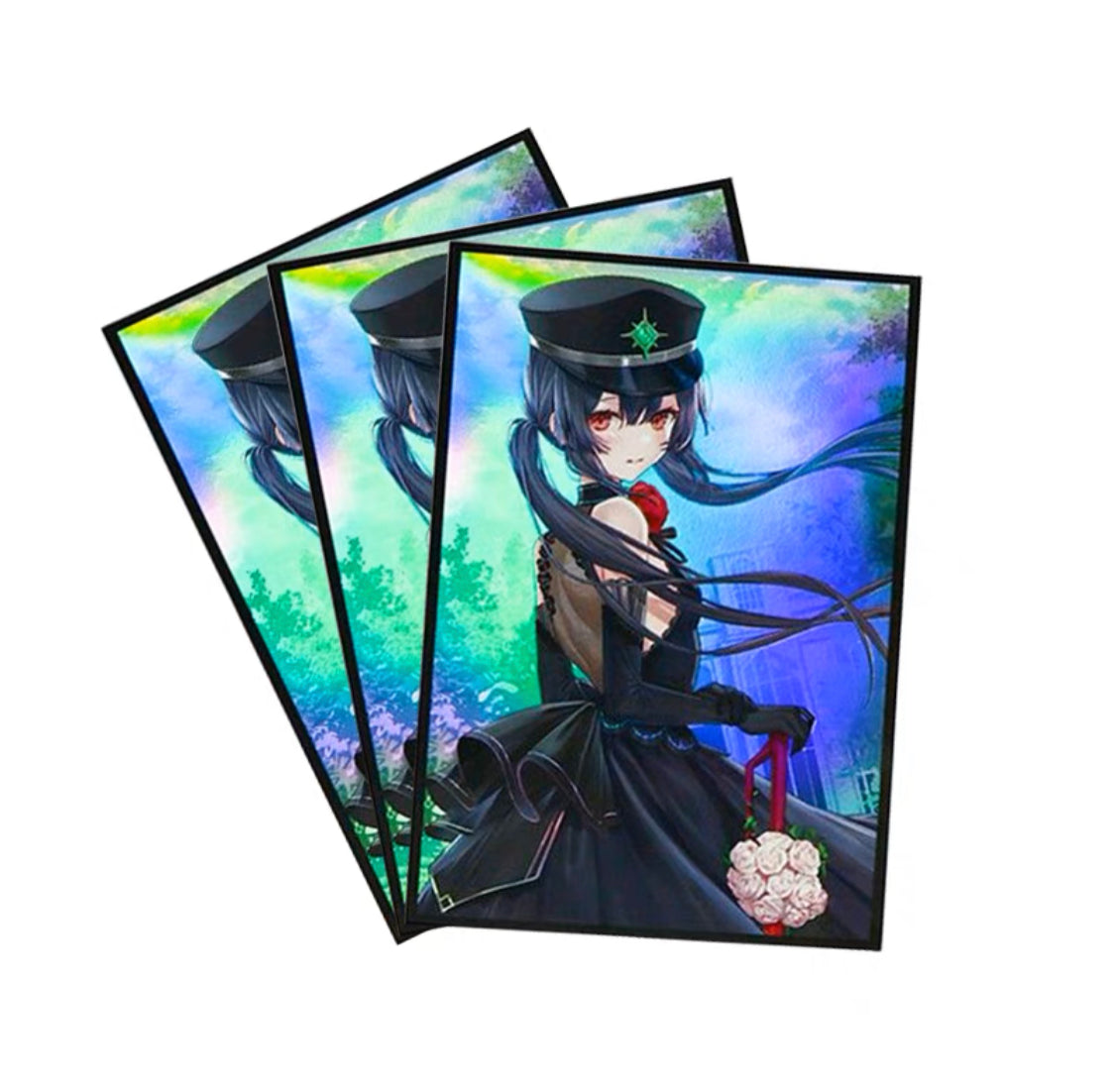 Sky Striker Raye & Roze Wedding Dress Holographic Card Sleeves