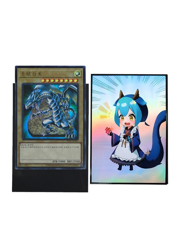 Chibi Laundry Dragonmaid Holographic Card Sleeves