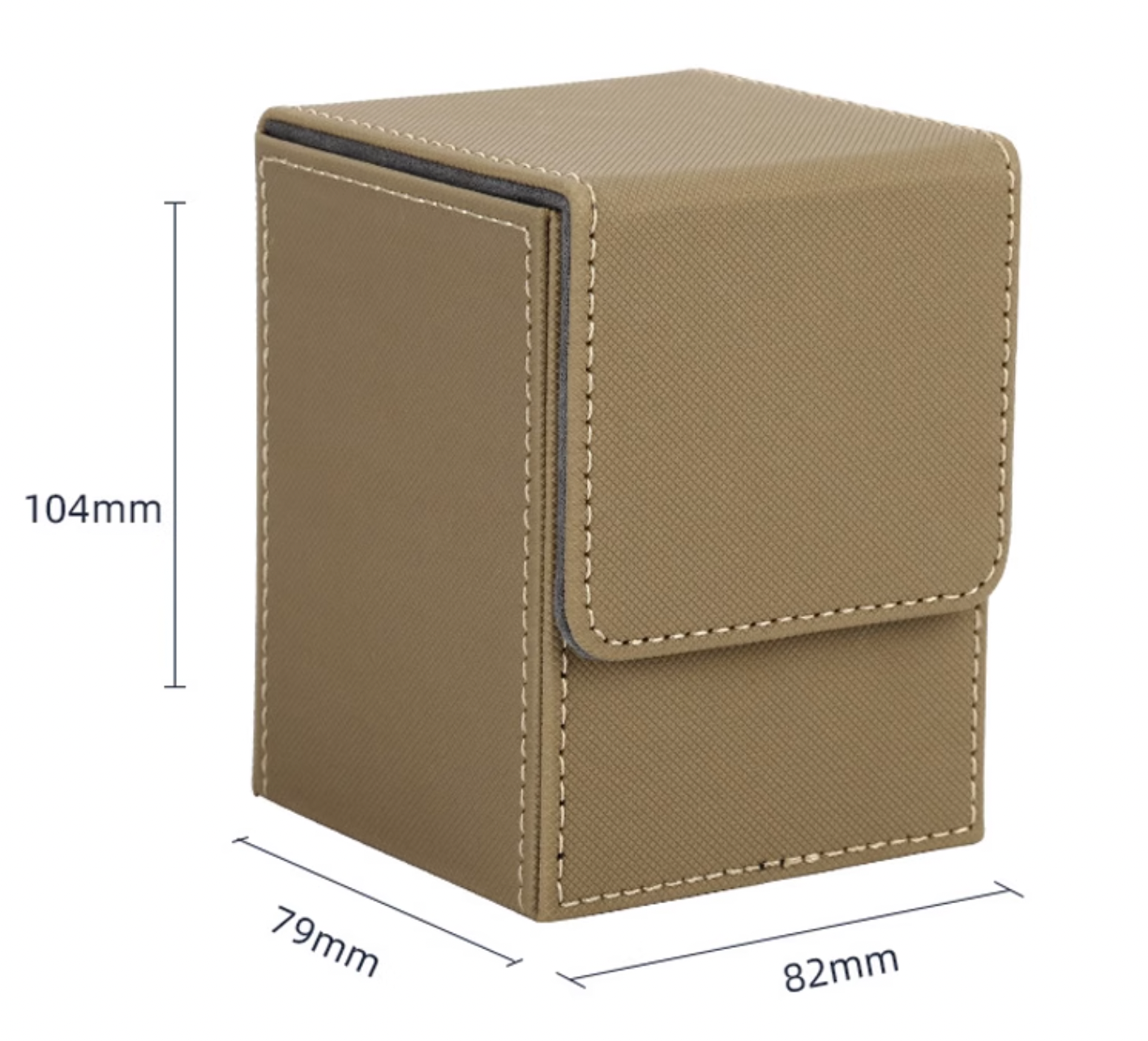 Energies & Lands Engraved PU Leather Deck Box