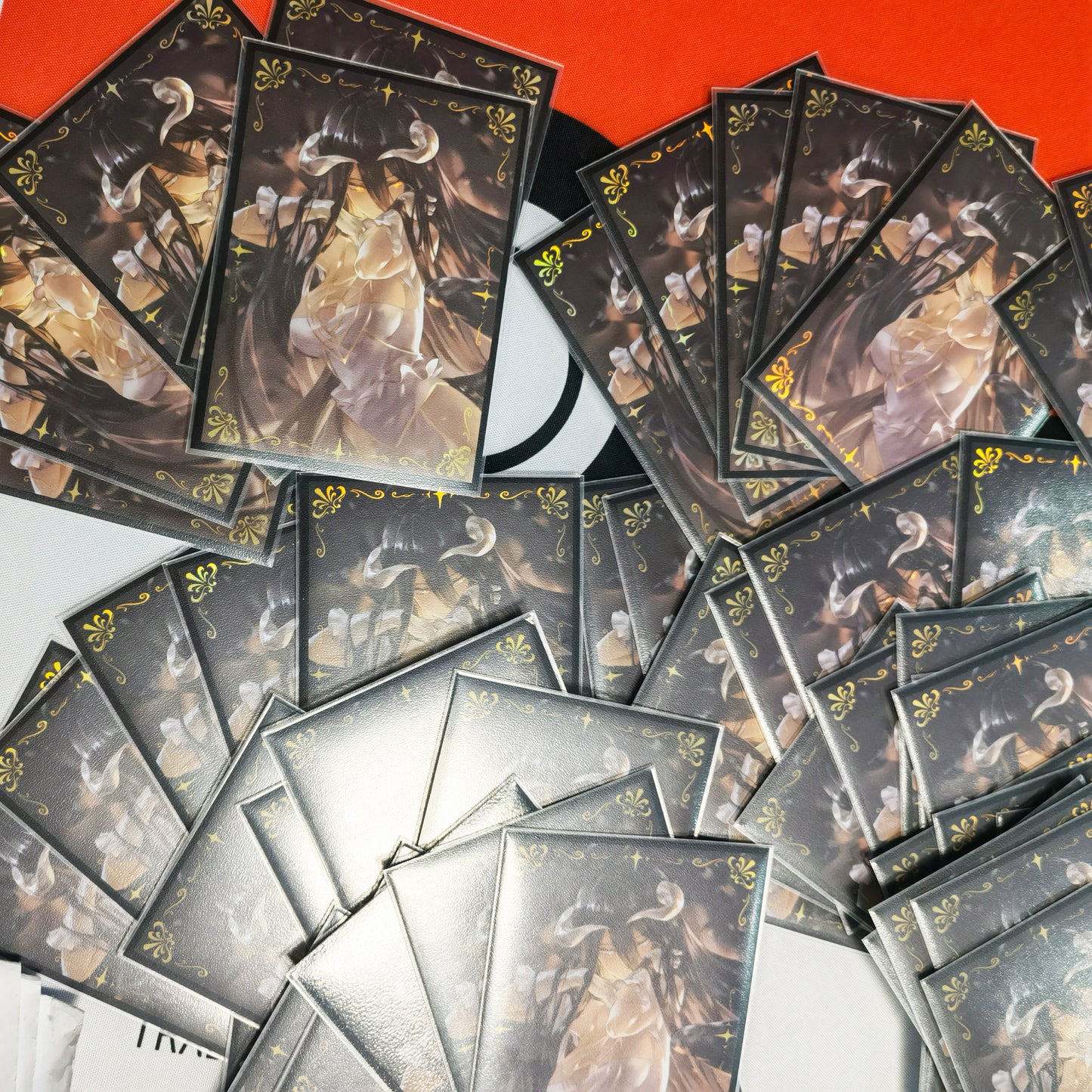 Overseer Albedo Overlord Holographic Card Sleeves