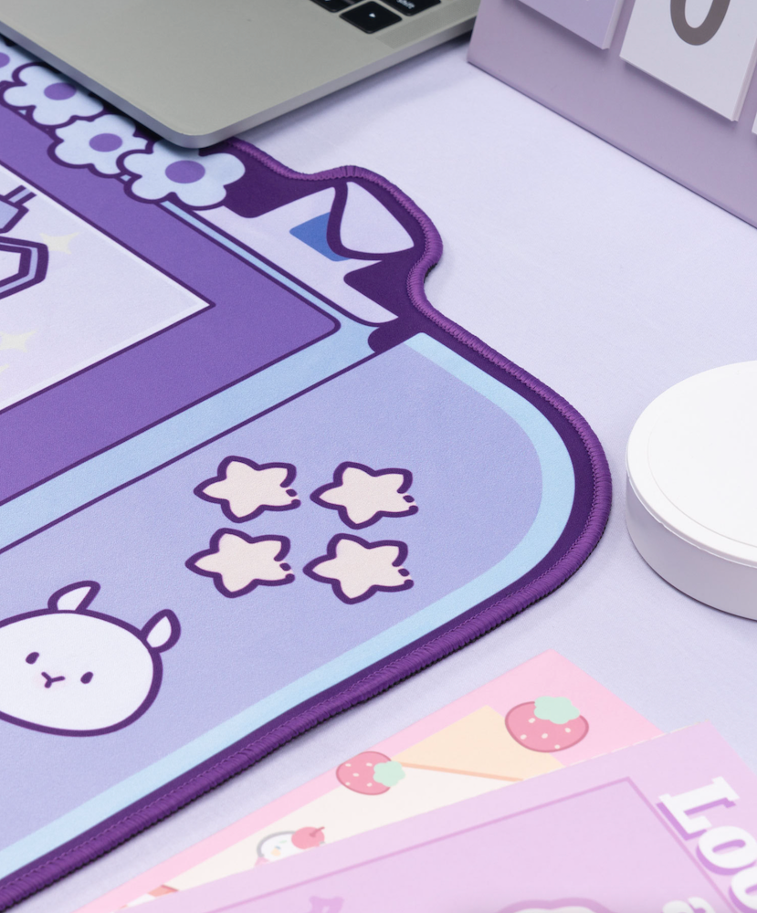 Bunnies Crane Machine Kawaii XL Gaming Mousepad Desk Mat