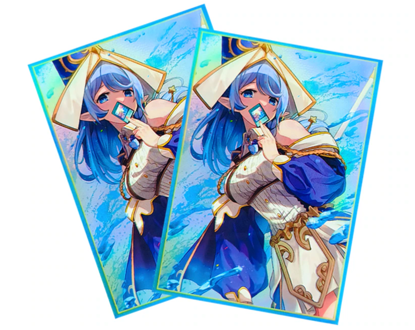 Water Enchantress Of The Temple Holographic Card Sleeves Kado Supplies Water Enchantress Of The Temple Holographic Card Sleeves Kado Supplies