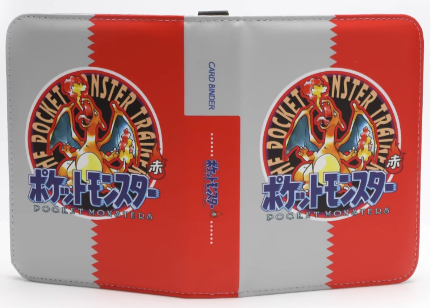 Pokemon Classic Gameboy Art 9-Pocket TCG Leather Card Binder
