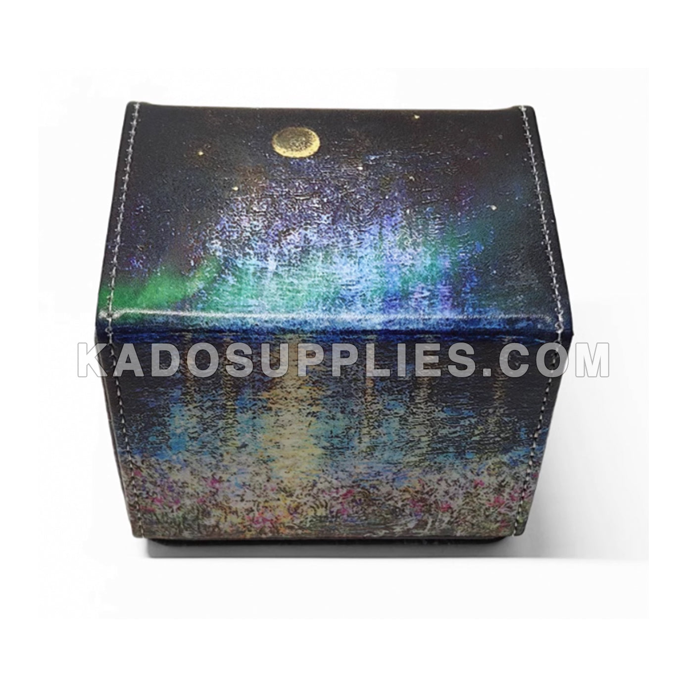 Blue Eyes White Dragon & Silver Lady PU Leather Deck Box