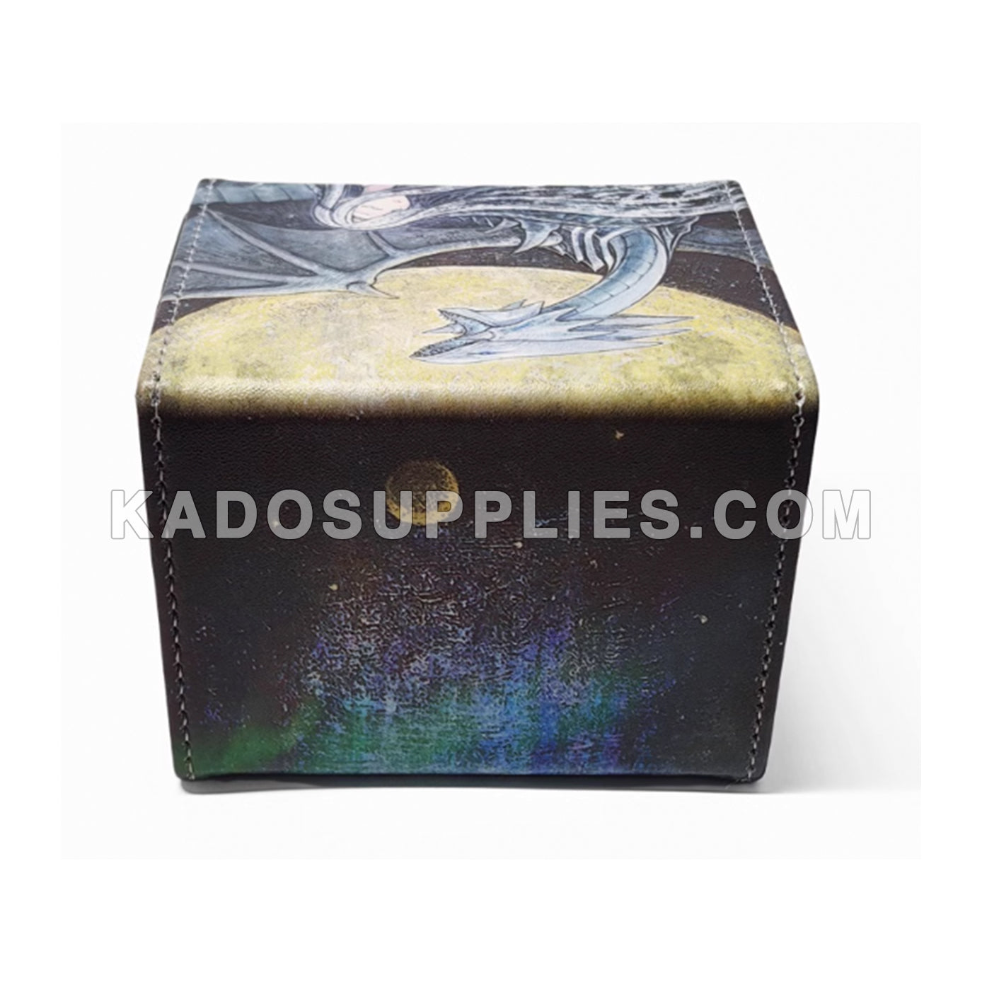 Blue Eyes White Dragon & Silver Lady PU Leather Deck Box