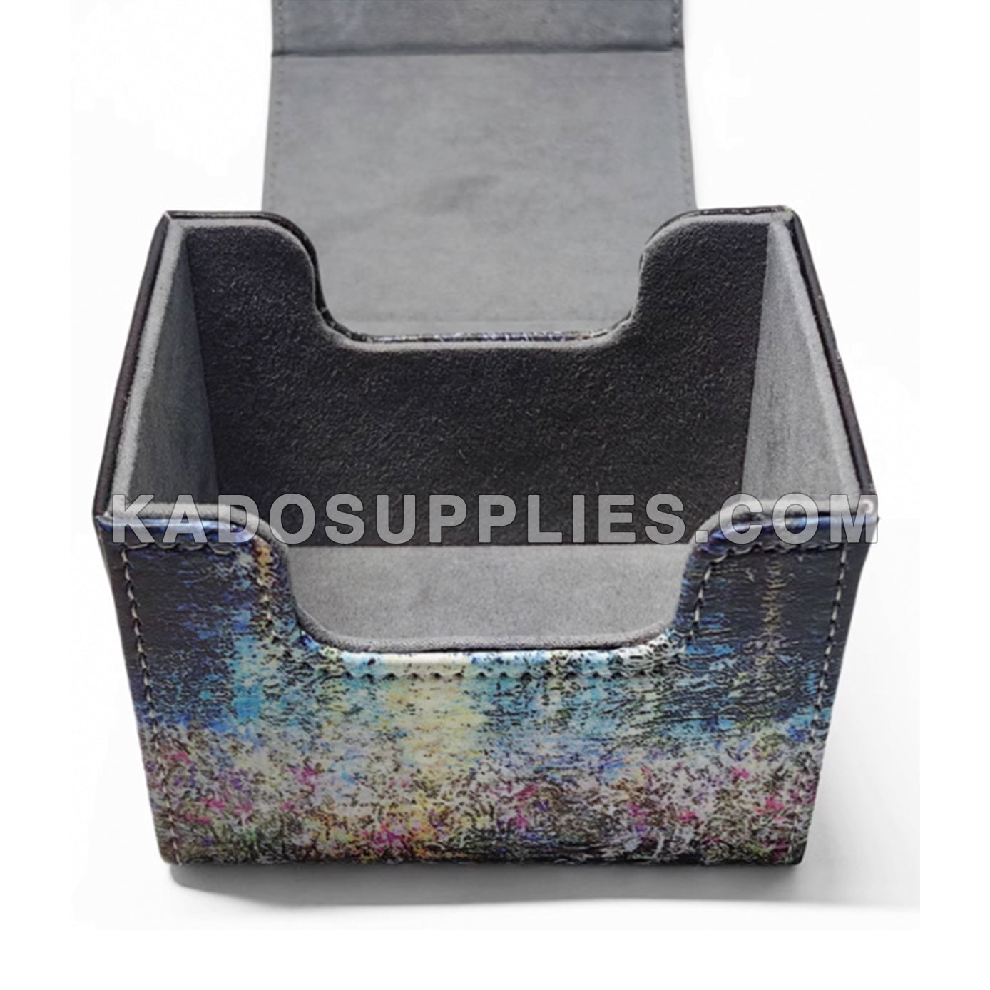 Blue Eyes White Dragon & Silver Lady PU Leather Deck Box