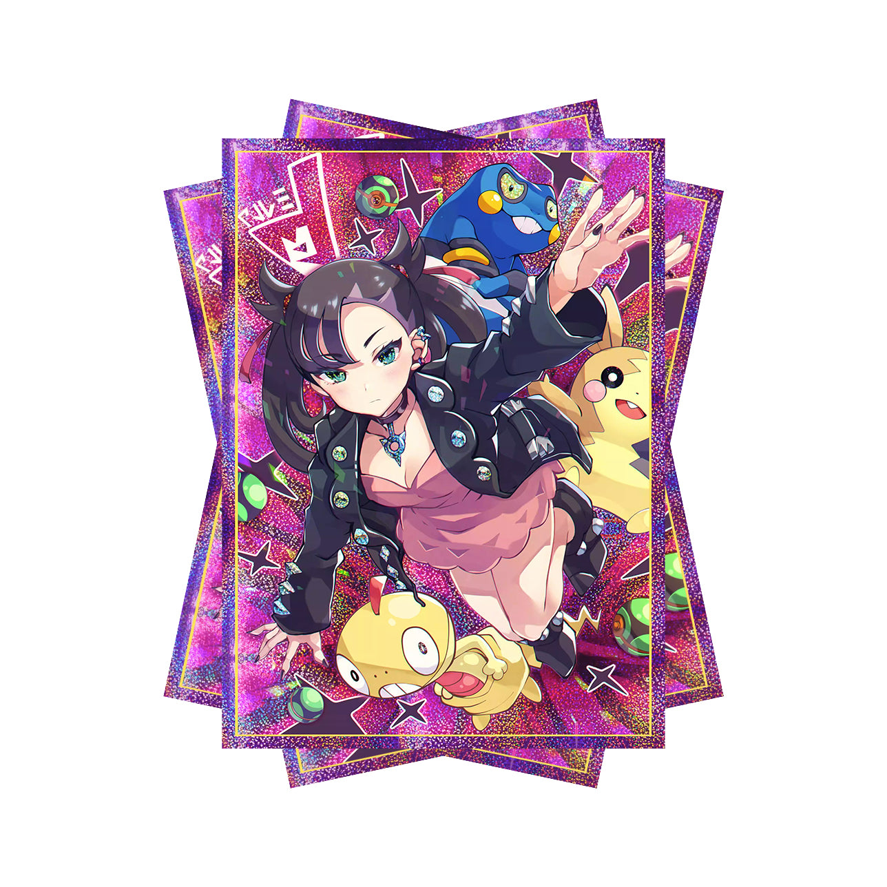 Marnie's Determination Holographic Card Sleeves