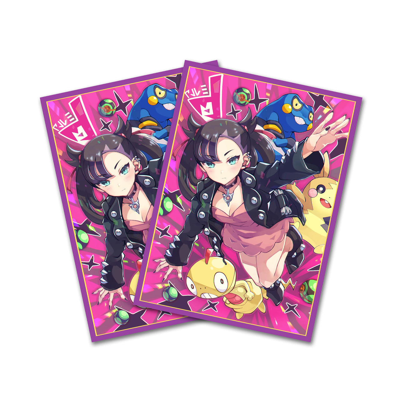 Marnie's Determination Holographic Card Sleeves Kado Supplies Marnie's Determination Holographic Card Sleeves Kado Supplies
