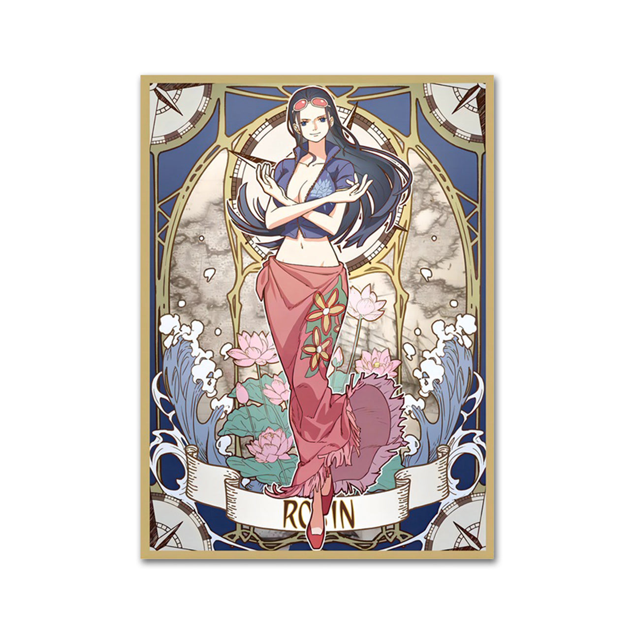 Robin Tarot Art Style One Piece Holographic Card Sleeves Robin Tarot Art Style One Piece Holographic Card Sleeves