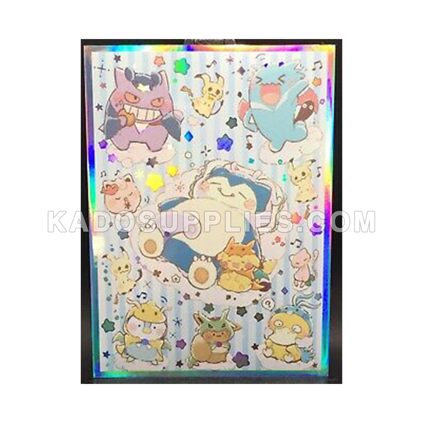 Snorlax & Friends PJ Party Holographic Card Sleeves
