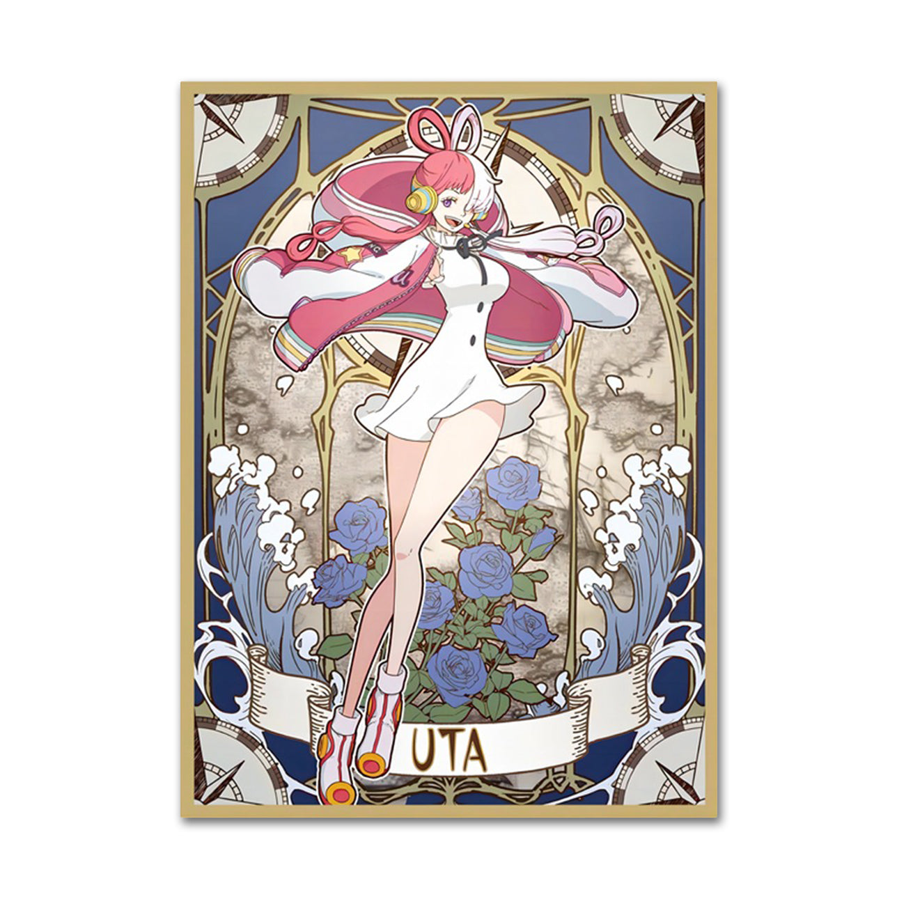 Uta Tarot Art Style One Piece Holographic Card Sleeves Kado Supplies Uta Tarot Art Style One Piece Holographic Card Sleeves Kado Supplies