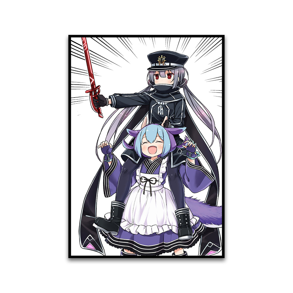 Sky Striker Roze & Laundry Dragonmaid Holographic Card Sleeves Kado Supplies Sky Striker Roze & Laundry Dragonmaid Holographic Card Sleeves Kado Supplies