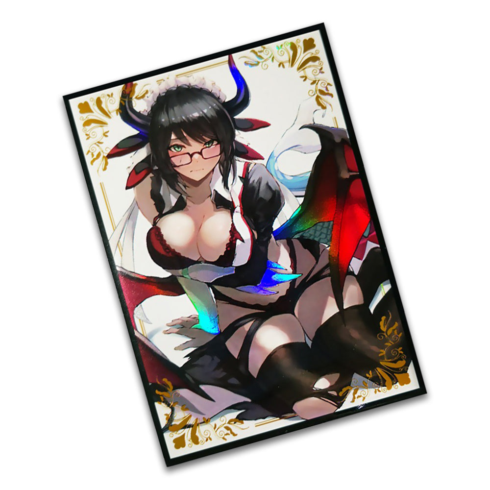Lovely House Dragonmaid Holographic Card Sleeves