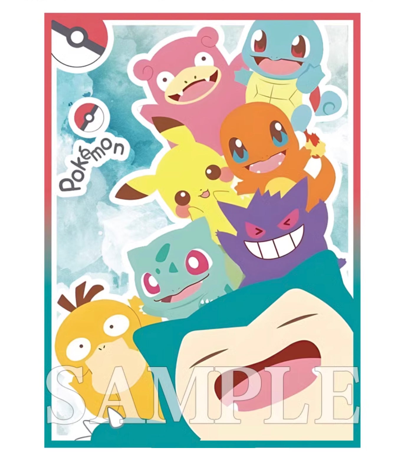Pokemon Always Together! Holographic Card Sleeves