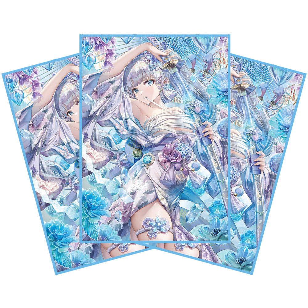 Kamisato Ayaka Genshin Impact Holographic Card Sleeves