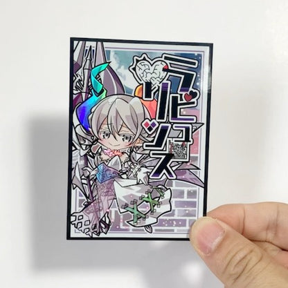 Labrynth of the Silver Castle Chibi Art Holographic Card Sleeves Kado Supplies Labrynth of the Silver Castle Chibi Art Holographic Card Sleeves Kado Supplies