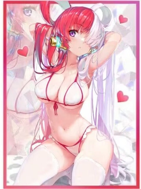erotic card sleeves Uta One Piece Movie Red Holographic Card Sleeves – Kado Supplies