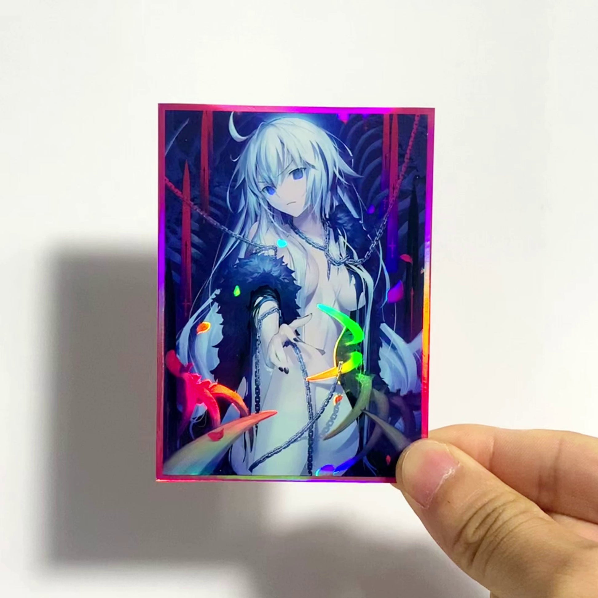 Jeanne Alter Fate Grand Order FGO Holographic Card Sleeves Kado Supplies Jeanne Alter Fate Grand Order FGO Holographic Card Sleeves Kado Supplies