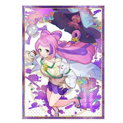 Pokemon Nurse Miriam & Mareanie Holographic Card Sleeves Kado Supplies Pokemon Nurse Miriam & Mareanie Holographic Card Sleeves Kado Supplies