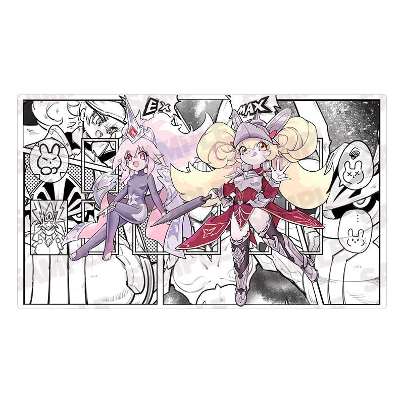 Centurion Trudea & Primera Manga! Premium Neoprene Yu-Gi-Oh Playmat ...