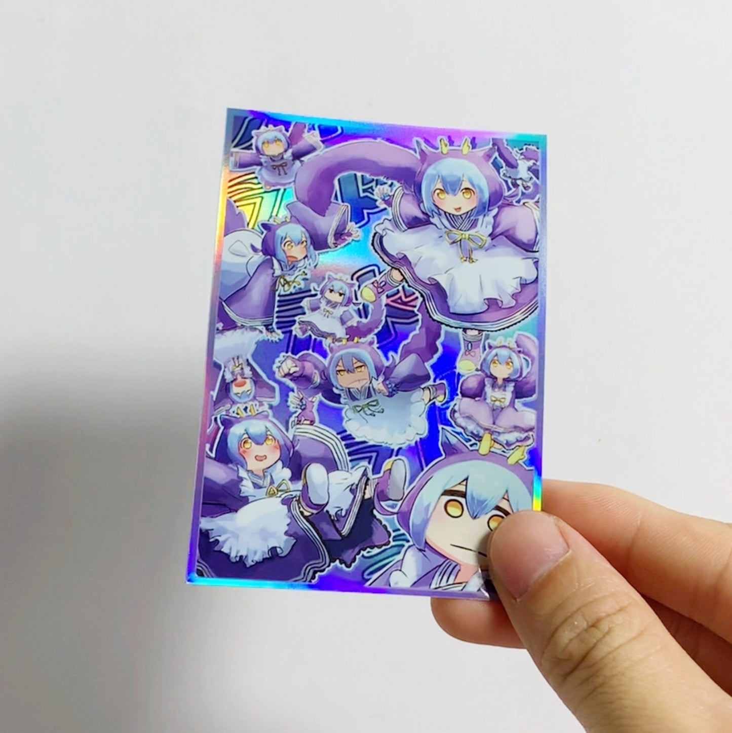 Laundry Dragonmaid Cute Holographic Card Sleeves