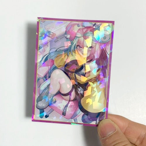 Pokemon Streamer Iono Holographic Card Sleeves