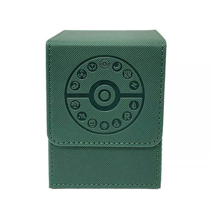 Energies & Lands Engraved PU Leather Deck Box