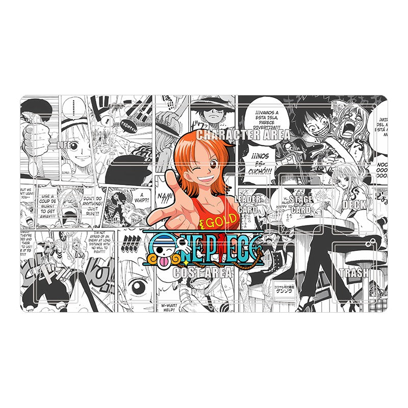 Nami is Gold Premium Neoprene One Piece Playmat