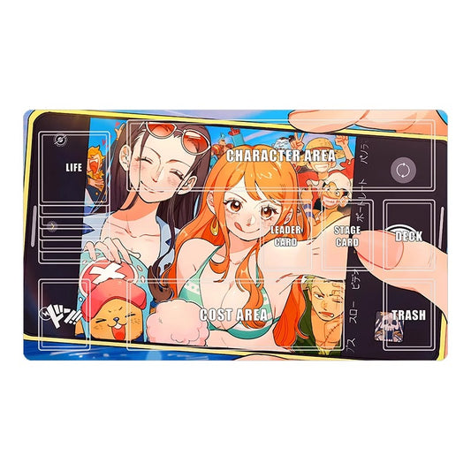 Nami's Group Selfie Premium Neoprene One Piece Playmat