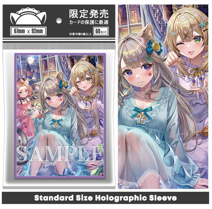 Cat Girls Kirara, Diona, Lynette Genshin Impact Card Sleeves Kado Supplies Cat Girls Kirara, Diona, Lynette Genshin Impact Card Sleeves Kado Supplies