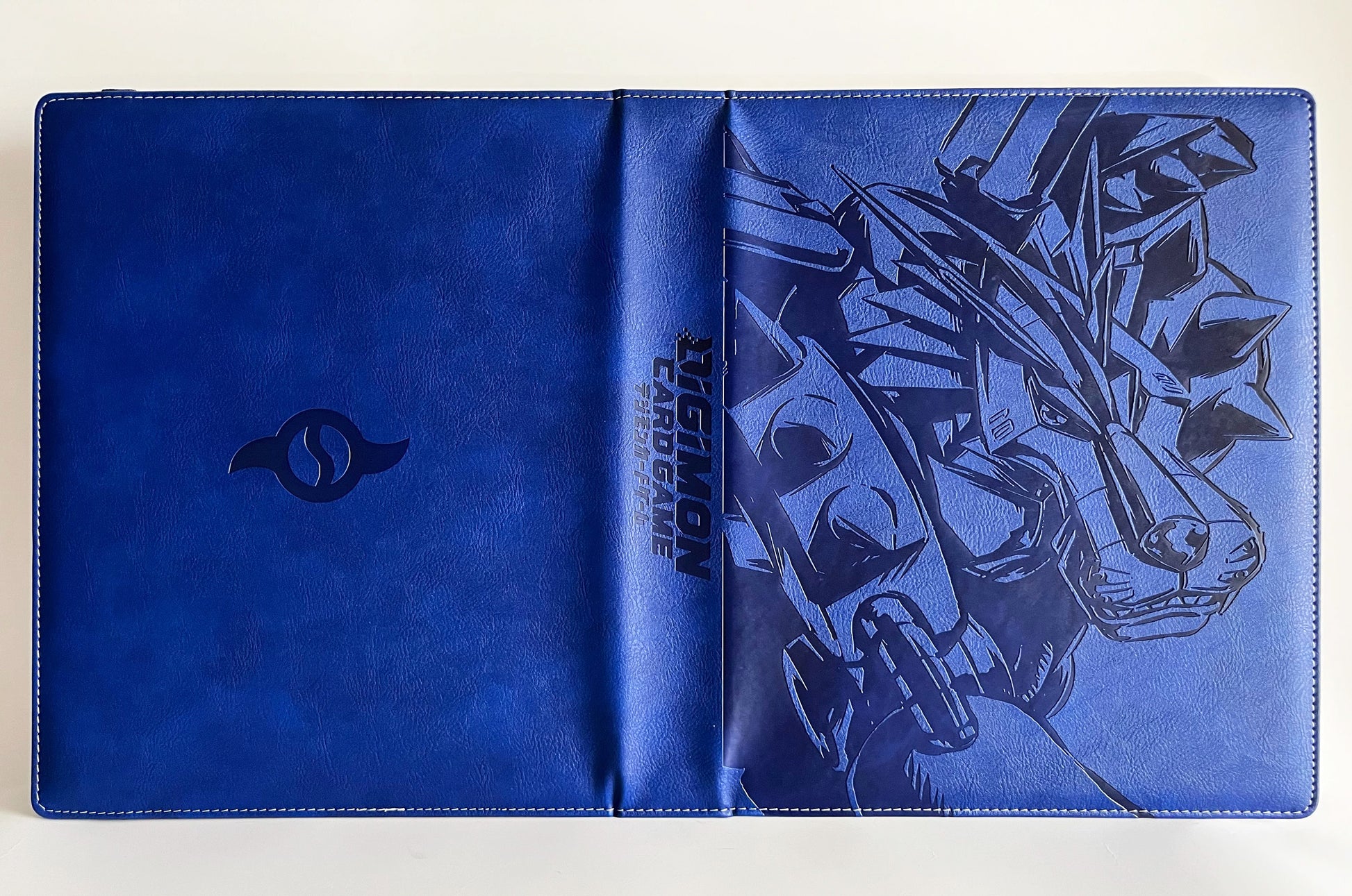 Digimon Refillable Embossed PU Leather Trade Binders Kado Supplies Digimon Refillable Embossed PU Leather Trade Binders Kado Supplies