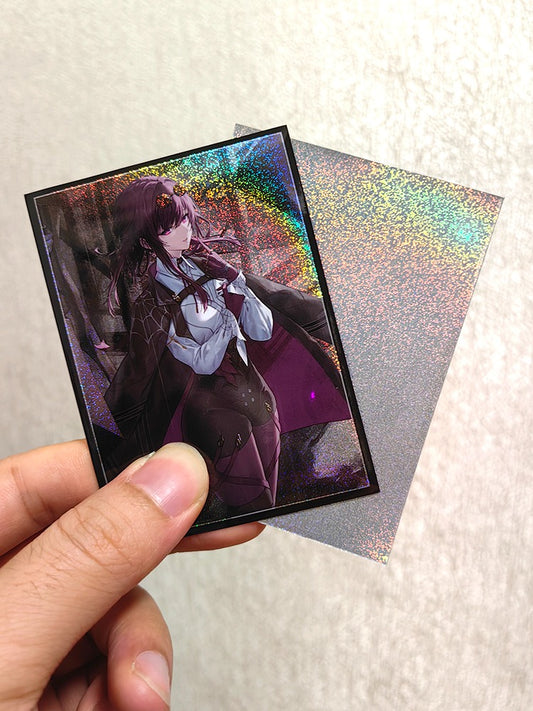Honkai Star Silver Kafka Holographic Card Sleeves